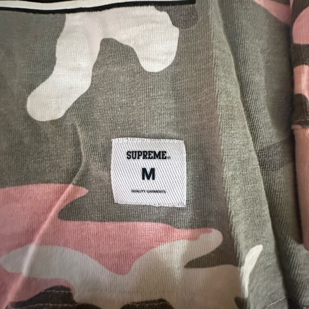 Pink Camo Supreme Crew Neck